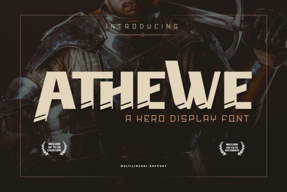 Athewe Font Review: Bold Display Typography for Web