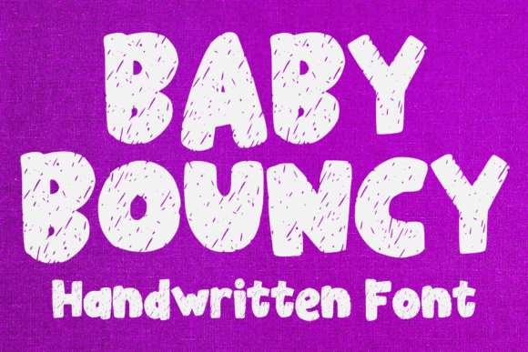 Baby Bouncy Font Review: Playful Texture for Branding