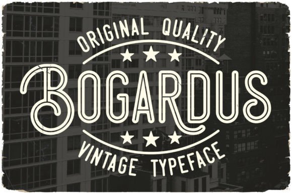Bogardus Font: Elevating Small Business Branding
