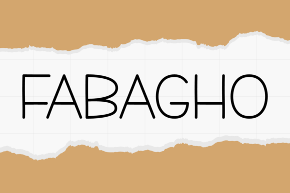 Fabagho Font: Elevating Editorial Design and Layouts