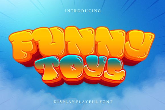 Funny Toys Font: A Playful Display Typeface for Web Design