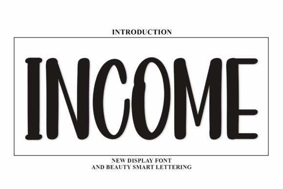 Income Font: Elevating Web Design with Handwritten Elegance