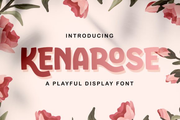 Kenarose Font: Adding Playful Charm to Editorial Layouts