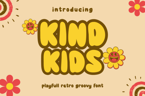 Kind Kids Font: Playful Editorial Typography