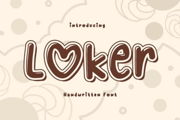 Loker Font: Authentic Handwritten Style for Digital Marketing