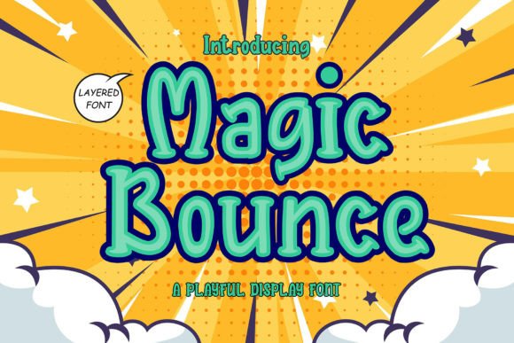 Magic Bounce Font: Adding Playful Charm to Brand Visuals