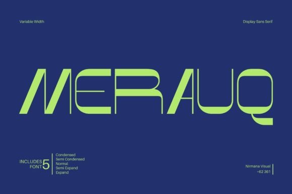 Merauq Font Review: Typographic Harmony for Branding