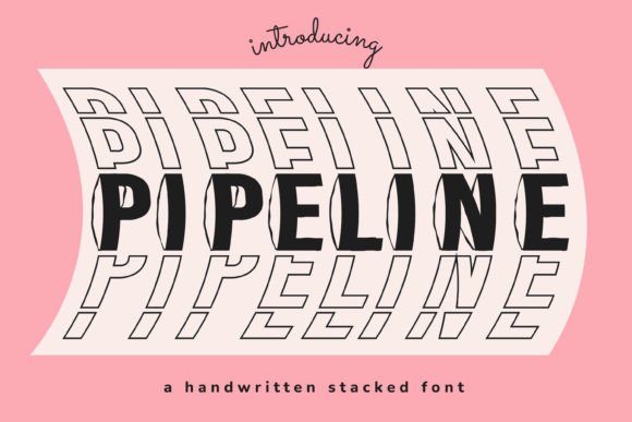 Pipeline Font: A Display Typeface for Editorial Design