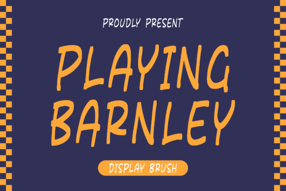Playing Barnley Font: Joyful Display Typography for Web Design