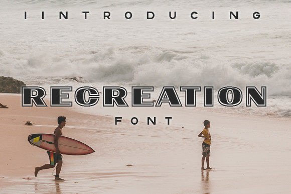Recreation Font: Elevating Campaign Visuals