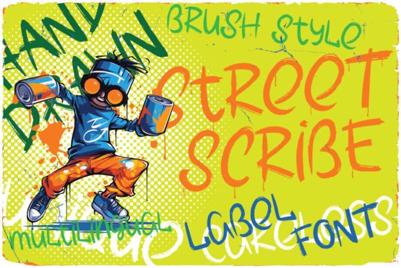 Street Scribe Font: Joyful Display Type for Editorial Design