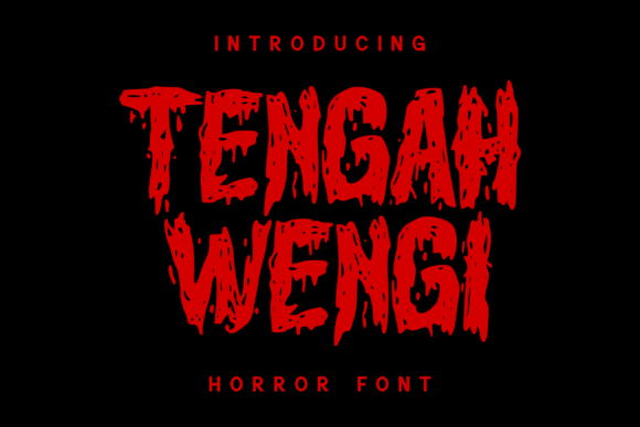 Tengah Wengi Font: Mystical Branding for Small Business