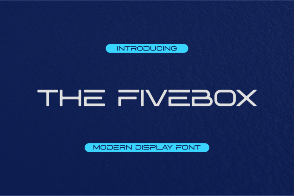 The Fivebox Font: Modern Display Typography for Web Design