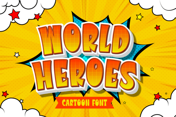 World Heroes Font Review: Adding Playful Charm to Brand Identity